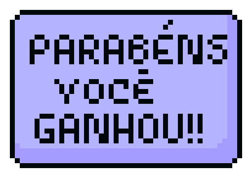 Parabéns você ganhou