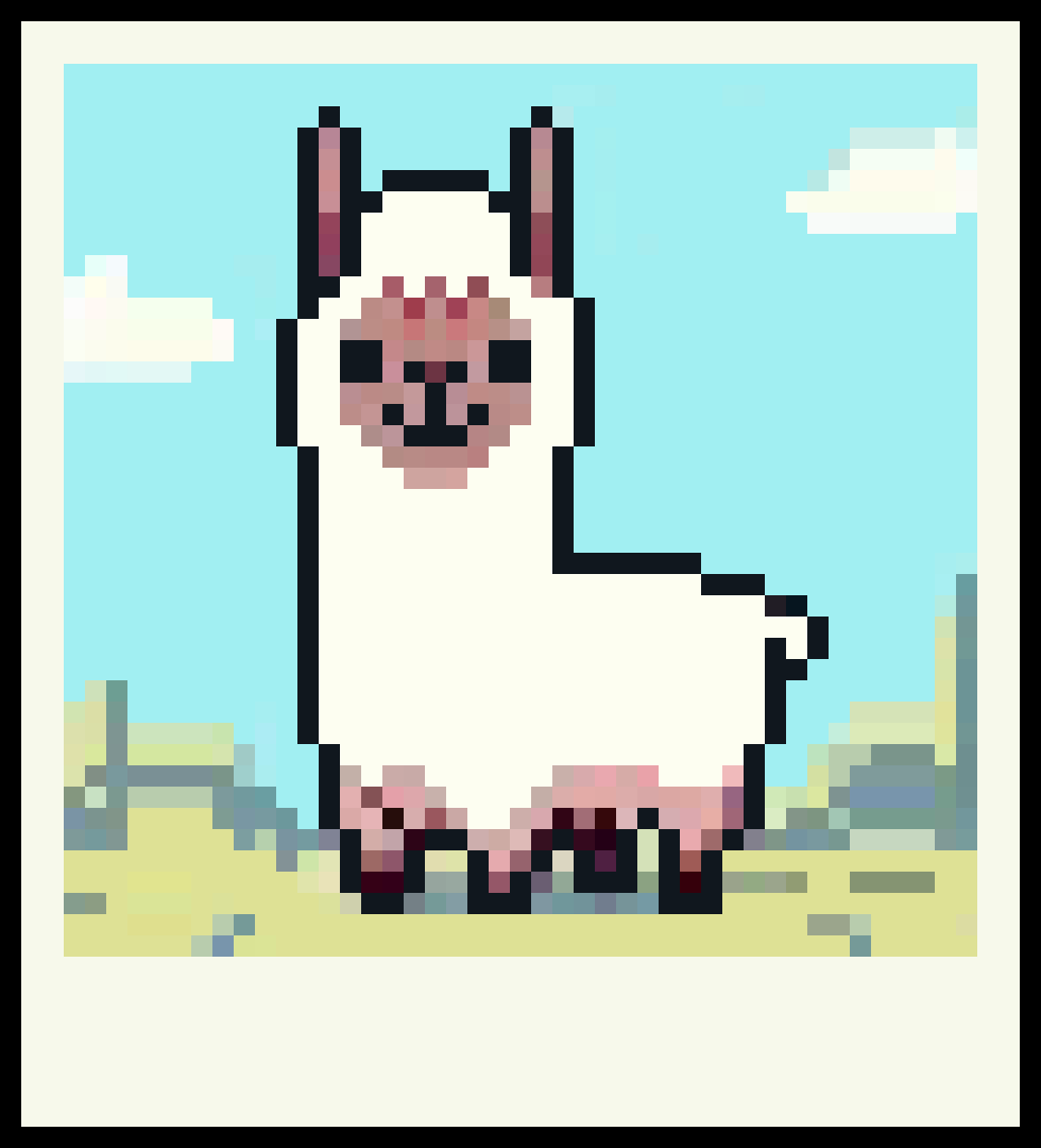 [cfe89f] PolaroidLLamaBG