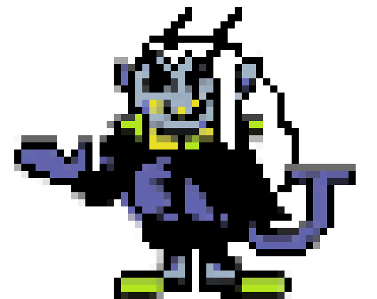 [48d277] Jevil With Hair
