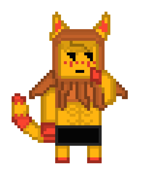 [e8c8f0] Floss Thinking Sprite