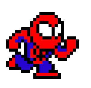 [09b3db] Spiderman Walking 1