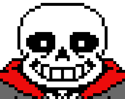 First Was A Killer Sans That randomly comes out of nowhere and attackss and then runs away 