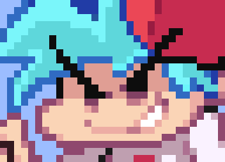 ok ok not too bad i finished my first fnf sprite... -electro