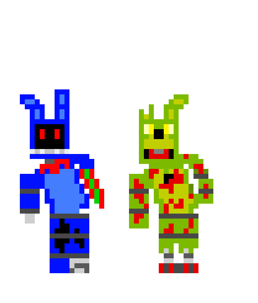 [a539d1] withered bonnie and spring trap