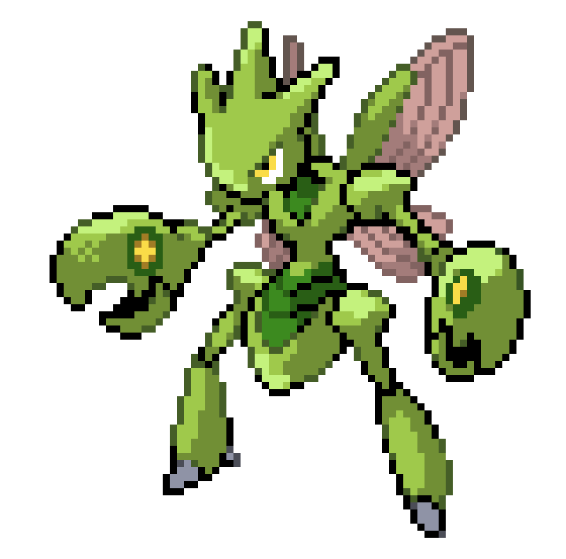 [3d0b34] Shiny Scizor