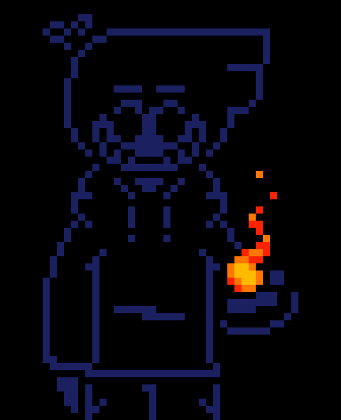 [77b851] - Grim slowly walks into the arena -
