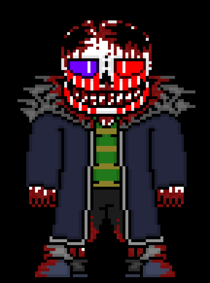 [e8cb42] *grin widens each hit* heheh, your fun you kno- *looks behind him* the hell?
