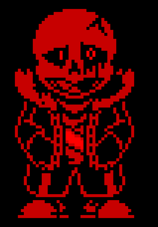 [11b4ea] turned Fell Sans into the new Corrupted Warrior