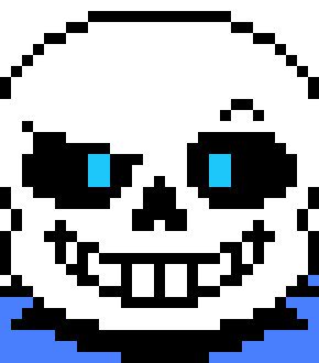 [b9de0d] *uses 10 bones that are i bit faster than the others* - (underswap) Sans The  skeleton