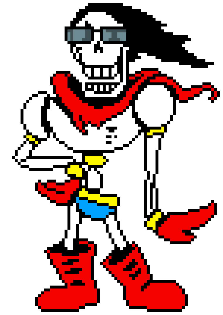 [9664c4] Undertale Papyrus sprite