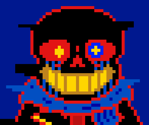 [53a360] Also Can someone tell me who the hell was that Filty Glitch Geno with red and blue eye sockets that tried to kill me