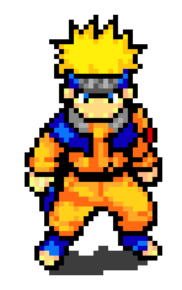 [9664c4] Naruto Pixel Art
