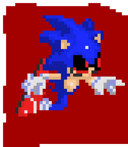 [9664c4] Sonic.exe pixel art