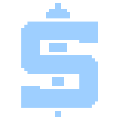 [ffc61b] Story logo pixel skyblue