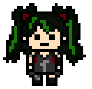 [24c7eb] danganronpa pixel sprite base