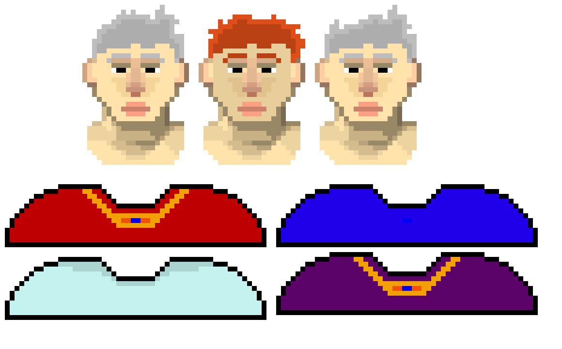 head and clothes
