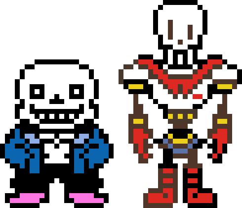 sans and papryus