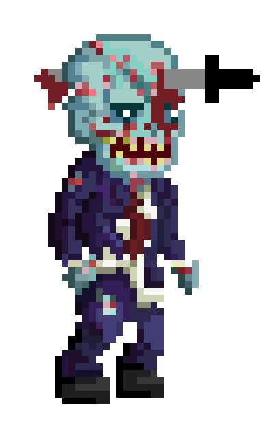 [9664c4] Sword in head zombie