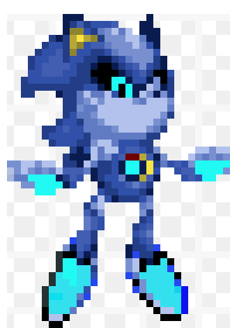 [16b580] blue metal sonic