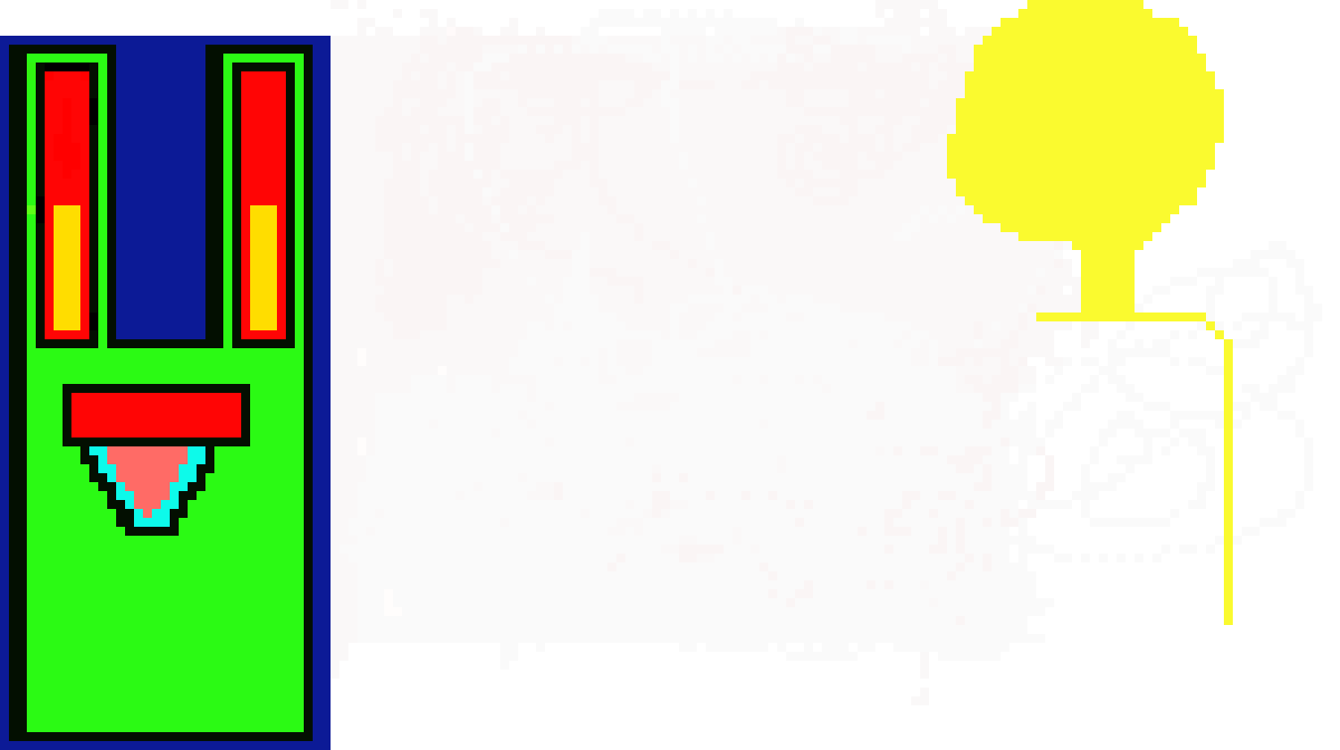 [9664c4] frog and alien 