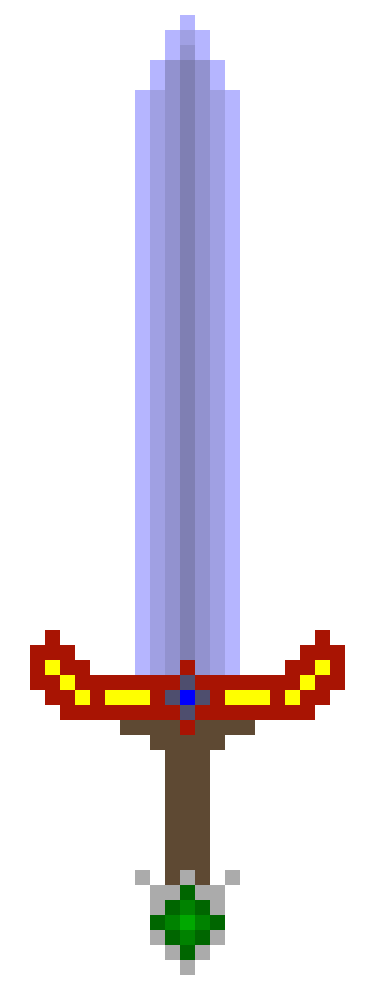 [9664c4] blue steel broad sword