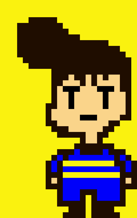 [9664c4] tyler in undertale fixed hair