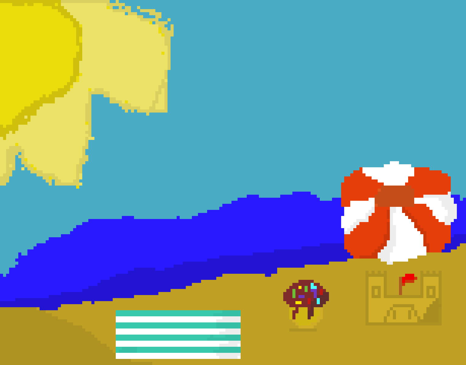 [9664c4] At The Beach!