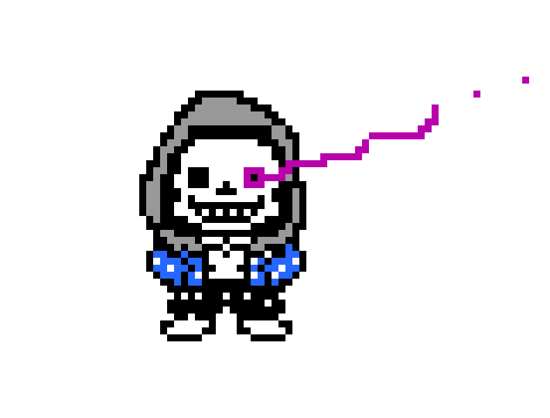 [9664c4] dust sans Sprite