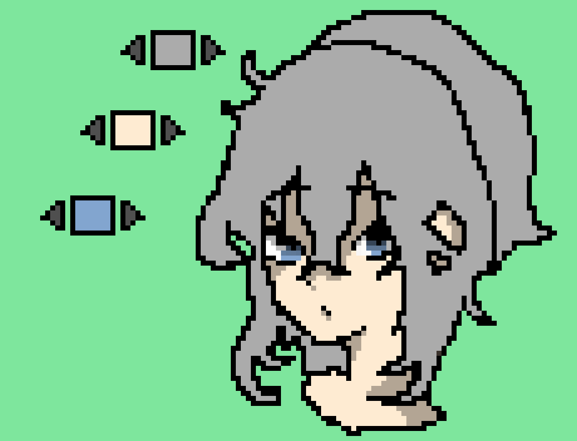 [ff4860] character 1 v1.0..gray