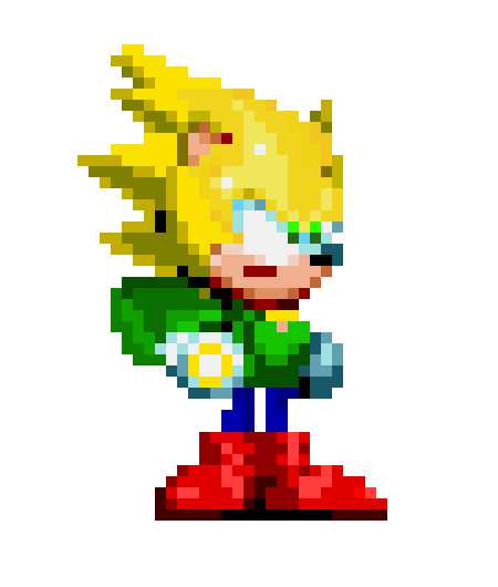 [0b51d0] when the hedgehog is Super Saiyan. [Skeld]
