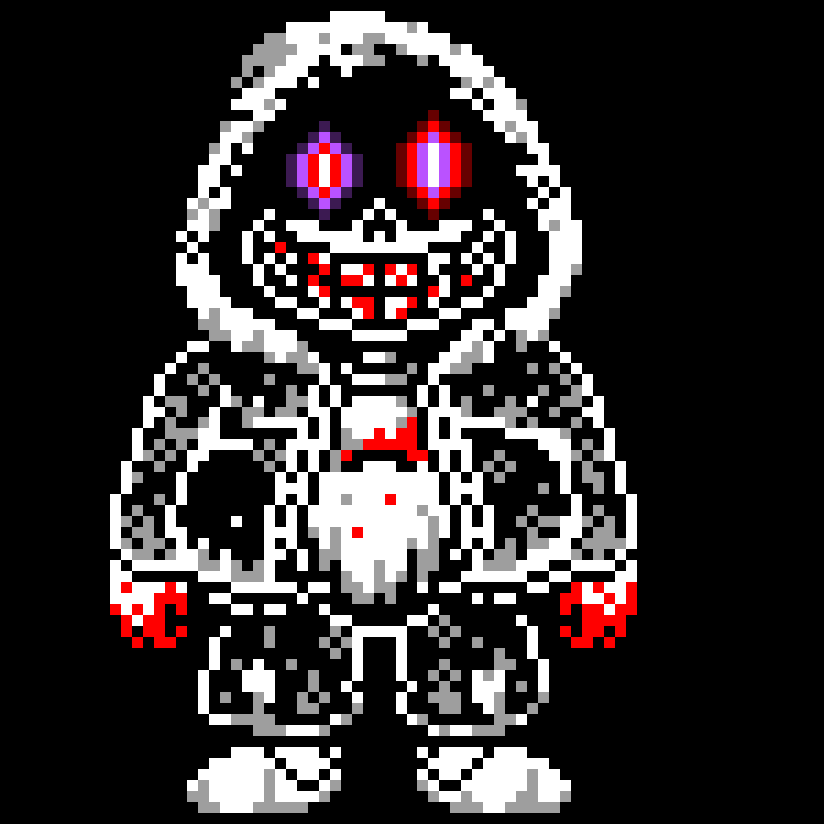 [d082ec] he was created by the angel but she made him look scary to scare humans so humans wouldn't kill him to defeat the devil's creation and yea he's to scary for the military as well