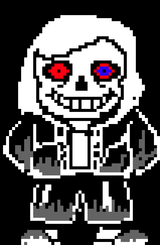 [b8d671] dust sans but its sans sprite