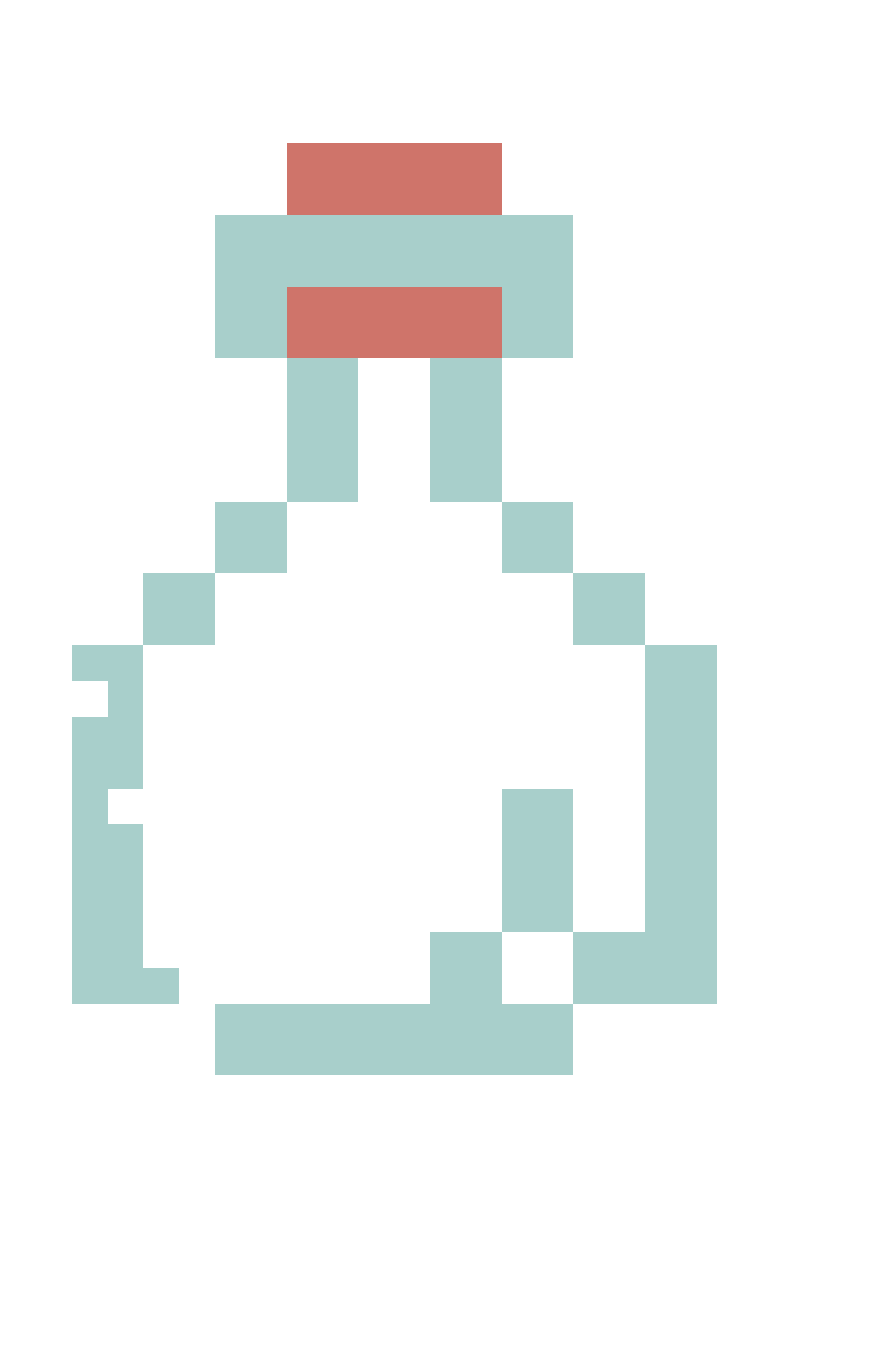 [f8d7cd] Glass Bottle