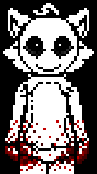 [95be89] -Wandering PAM, basically COATED in blood... Ok... Not really, but I`m not drawing him actually coated in blood ok?-