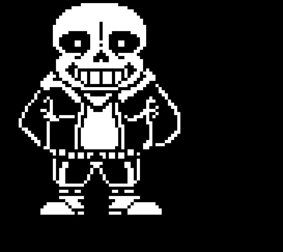 Undertale last breath Sans Sprite (my version)
