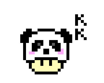 [9664c4] Panda Hat
