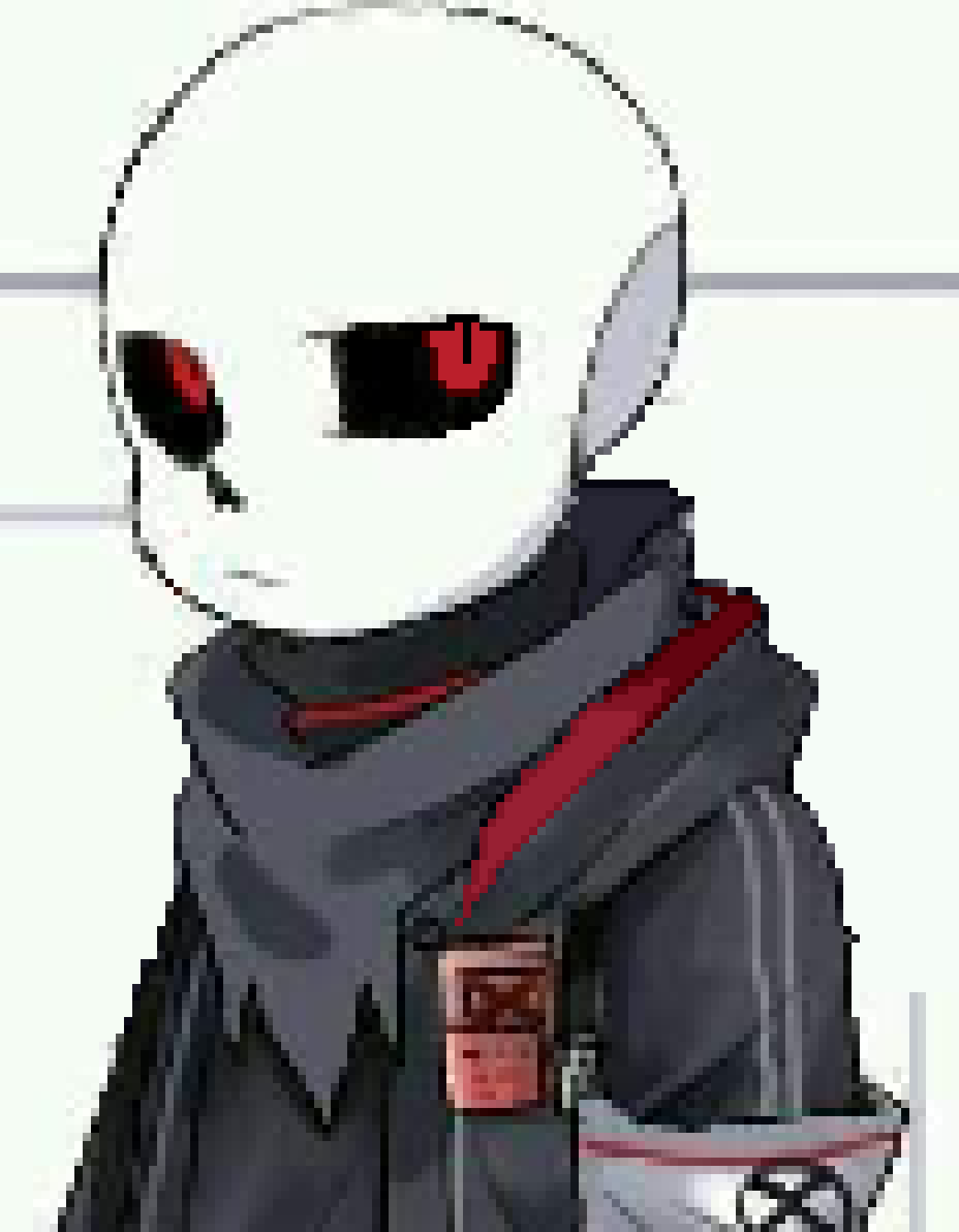 [0ae1f1] *his thirst for LV gets the better of him and he grips his gun, trying to hold back**