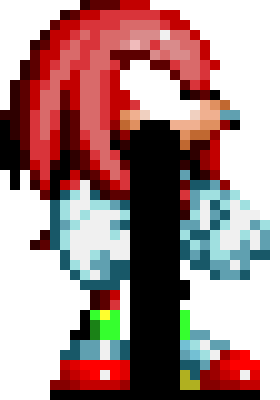 [ab2404] Sonic 1 Remastered - Knuckles The Echidna Sprite