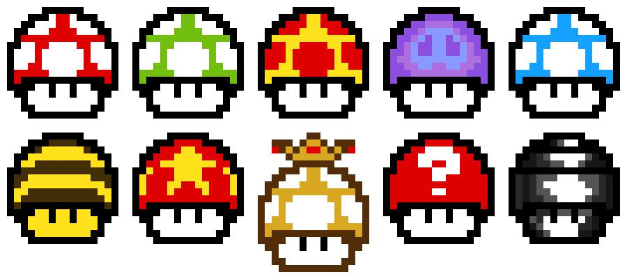 [9664c4] Mario Shrooms