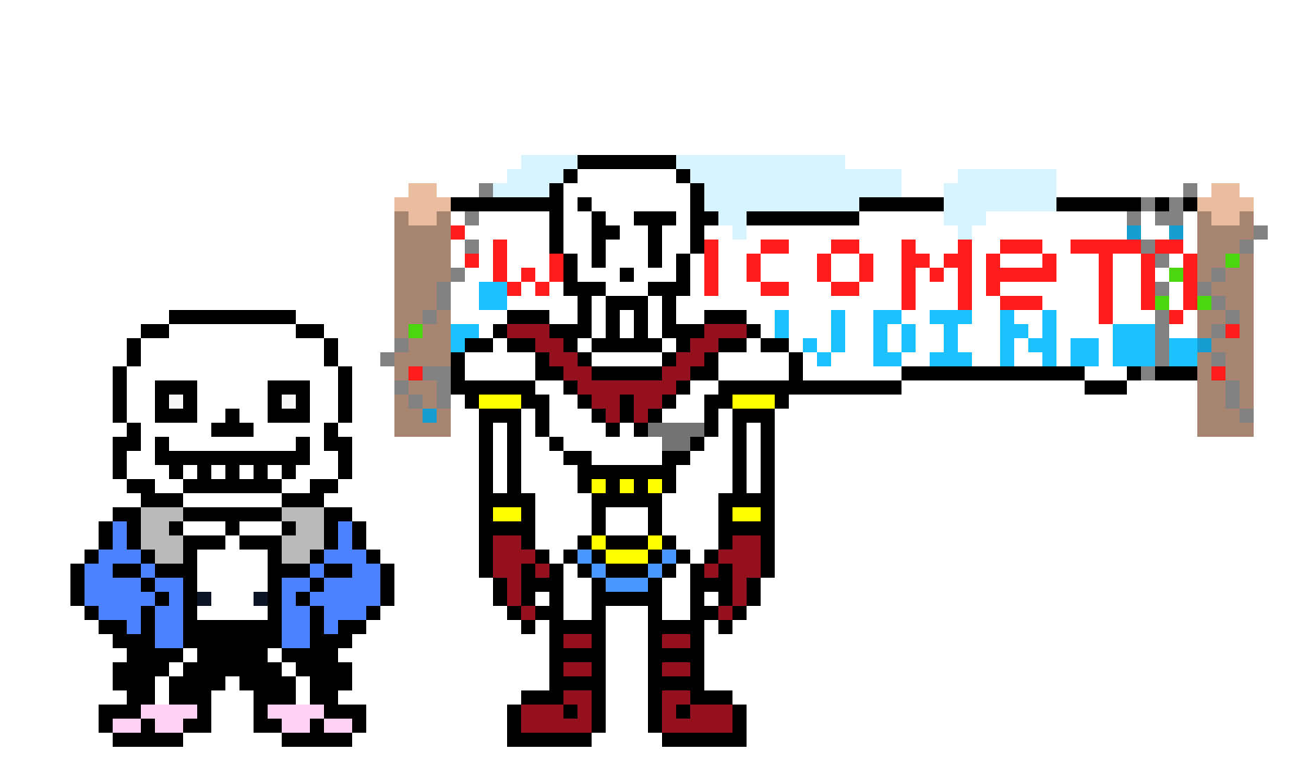 [9664c4] Sans and Papyrus (undertale)