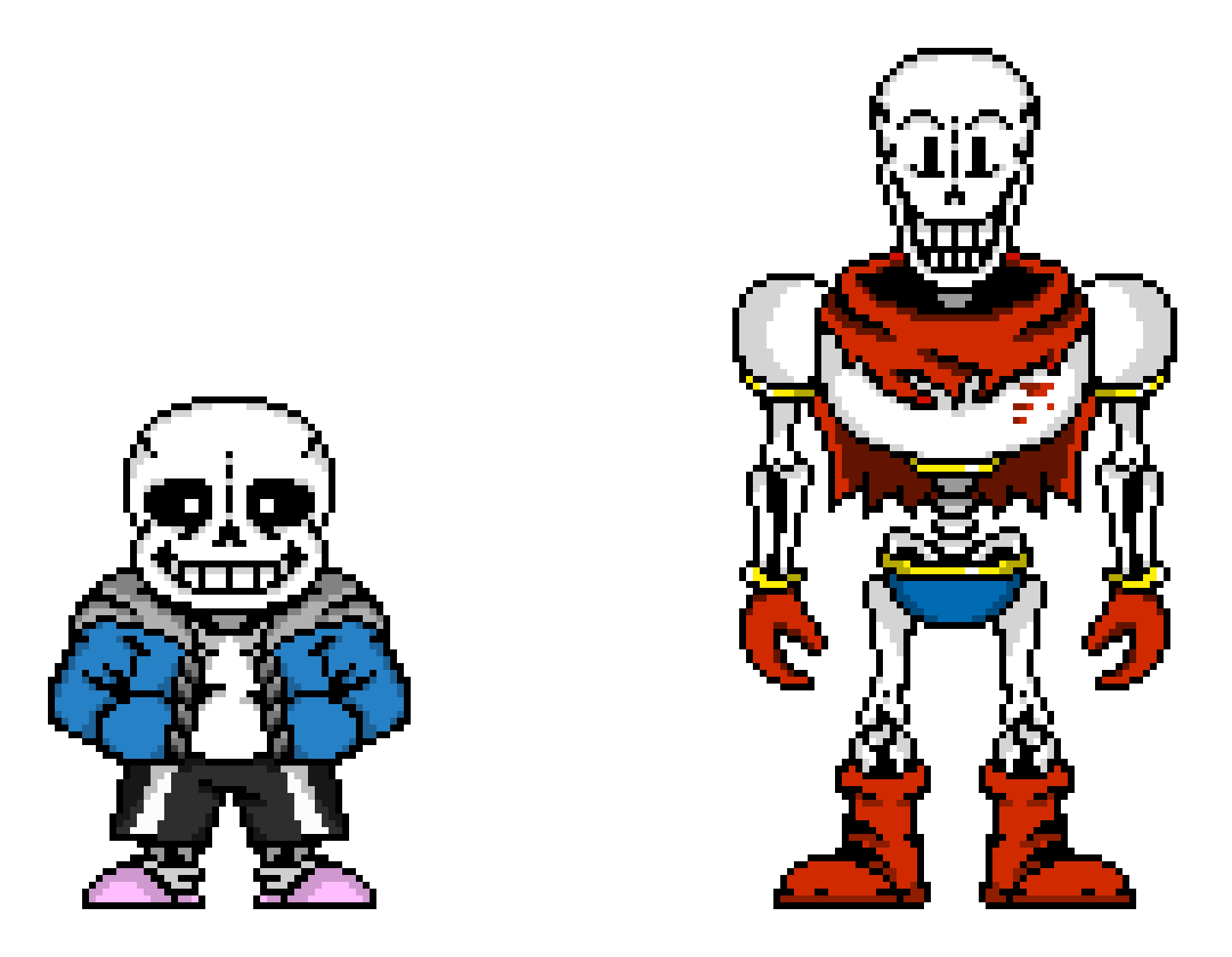 Undertale Sans and Papyrus.v1