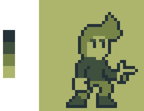 GB Pixel art 1st