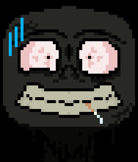 [6bf841] *He picks up his Cigg, and runs* They didn't notice me, I might be able to get out of this one without the cops on my tails for once... -Nycto