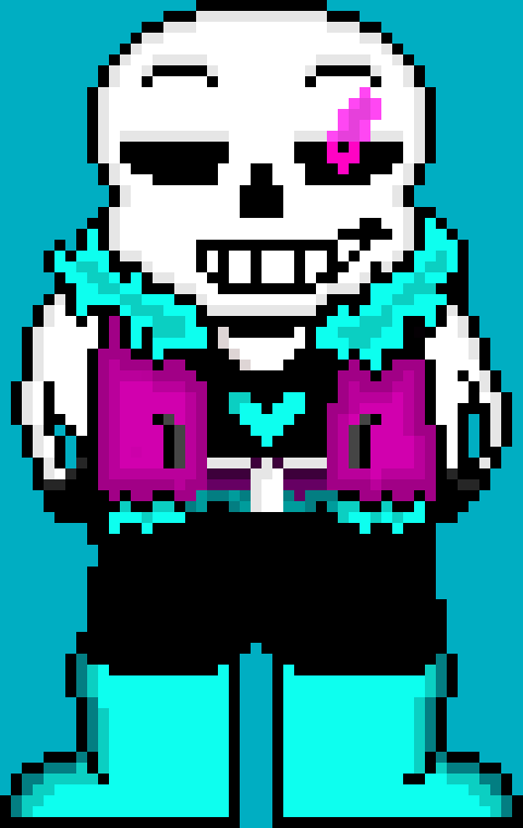 [9664c4] UL Sans battle sprite V2 frame one