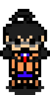 [9664c4] Danganronpa fanmade character pixel sprite
