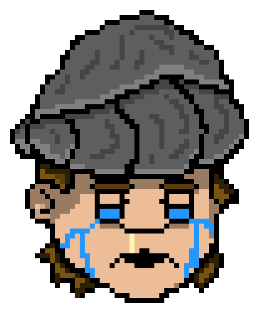 [b6c6c7] Pixel- crying