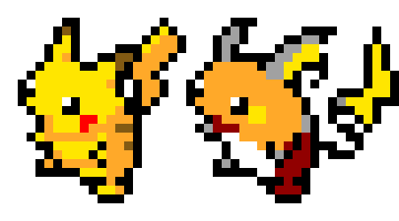 [9664c4] Pikachu and Raichu