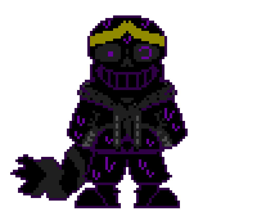 [9664c4] Midnight (my oc ) nightmare form