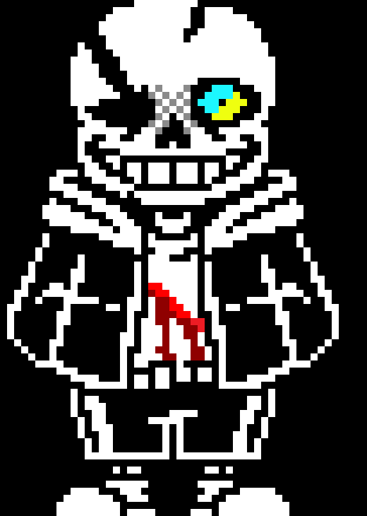 Last Breath Sans Phase 1 Sprite V3334