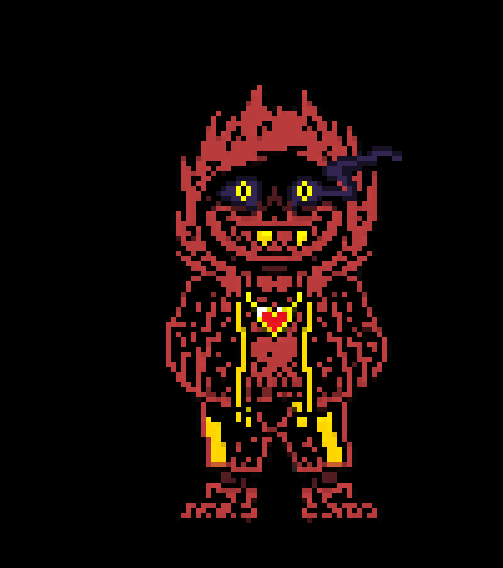 [4ab748] Fell!Dust Sans